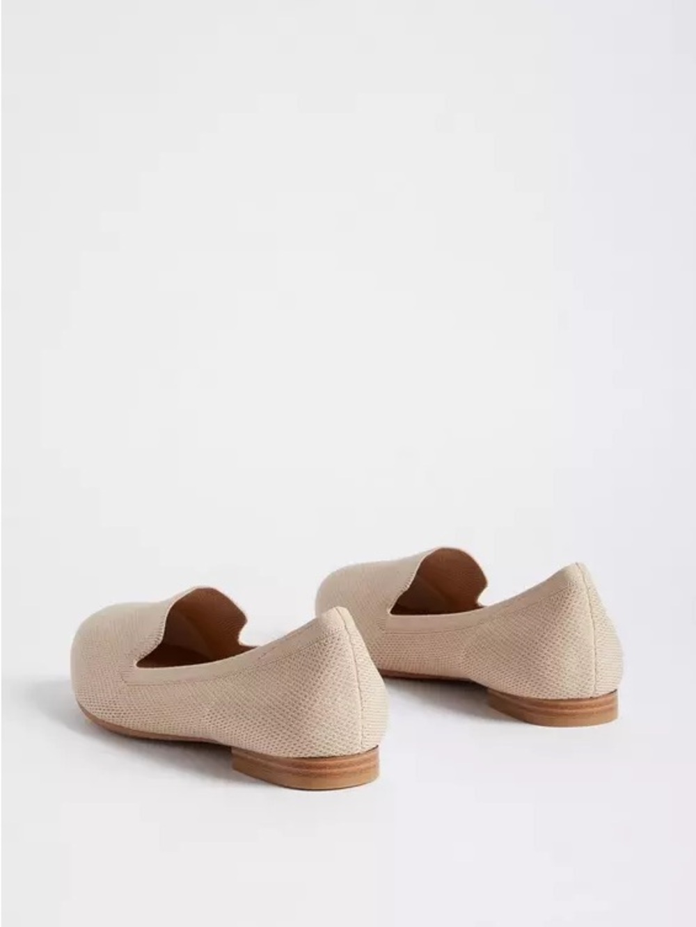 Torrid Taupe Stretch Knit Loafers - Picture 3 of 11